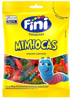 Fini Minhocas Brilho 12x80g
